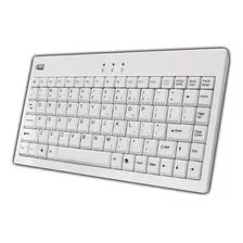 Mini Teclado Usb Blanco - 87 Teclas