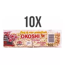 Kit 10 Arroz Caramelizado Okoshi 100g Pronta Entrega