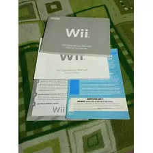 Manuales Nintendo Wii