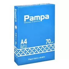 Resma A4 Pampa 70 Gr (min 10 Resmas)