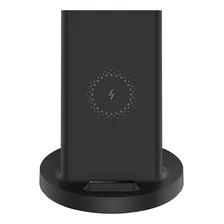 Cargador Inalámbrico Xiaomi Mi 20w Wireless Charging Stand Color Negro