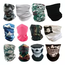  2 X Bandana Touca Masculina Gorro Cachecol Camuflada Matriz