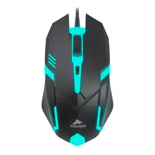 Mouse Com Fio 1,5m Monocron Mn809d Preto 1.000dpi