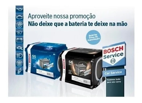 Bateria Automotiva Bosch 75ah 12v Frontier Hilux Omega S5X75DA