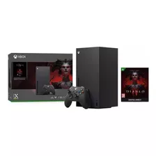 Xbox Series X 1 Tb + Jogo Diablo Iv - Preto