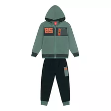 Conjunto Kyly Infantil Moletom Masculino Felpa Inverno 4 6 8