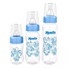 Kit Presente Mamadeiras Mamita (80ml - 150ml - 240ml)