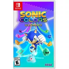 Sonic Colors Ultimate Standard Edition Sega Nintendo Switch Físico