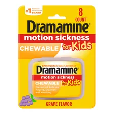 Dramamine Para El Mareo Por Movimiento Para Ninos, Masticabl