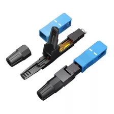 Conector Fast Sc Fibra Azul 100 Unid Promoção + Gabarito