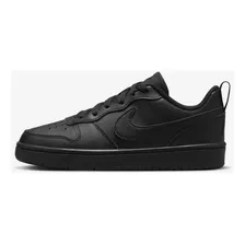 Tênis Nike Court Borough Low Recraft Infantil Cor Preto Tamanho 34 Br