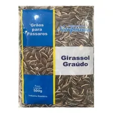 Girassol Graúdo Nutripássaros 500g