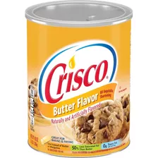 Crisco Manteca Vegetal Butter Flavor 1.36 Kg Importada