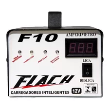 Carregador De Baterias Com Display Flach 10a - 12v P/carro