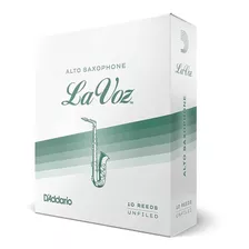 La Voz Cañas Sax Alto (caja Con 10)