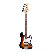 Bajo Eléctrico Texas Jazz Bass 4 Cuerdas Estudio