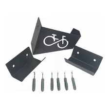 Suporte De Parede Para Bike Mtb Speed Tipo 3v Bicicleta Cor Preto