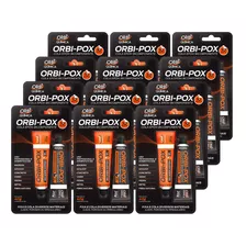 Kit 12 Cola Epóxi Rápida 40g 10min Orbi Tipo Araldite Hobby