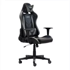 Cadeira Gamer E De Escritório Rush Ergonômica Cinza Racer X