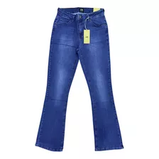 Calça Jeans Lee Hoxie Skinny Fit Cintura Alta Bootcut 3416l