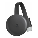 Google Chromecast Ga00439 3.Âª GeneraciÃ³n CarbÃ³n