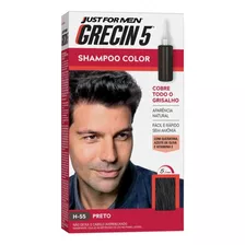 Tonalizante Grecin 5 Shampoo Color 60 Ml Preto Parcelamento