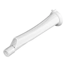 Braço Cano Chuveiro 30cm 1/2 Lorenzetti Esconde-fios Branco