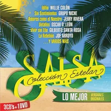 Salsa Colección Estelar Lo Mejor | 3cds + Dvd Música Nuevo