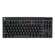 Teclado Mecânico Gamer Sem Fio G Pro X Tkl Preto Logitech G