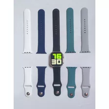 Kit 3 Pulseira Silicone Smartwatch Cores A Escolher.