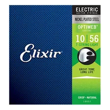 Encordado Electrica Elixir Optiweb 7 St 10-56