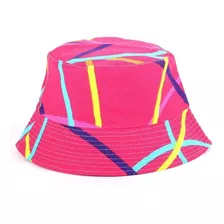 Boné Chapéu Bucket Hat Preto Floral Margarida Diversas Estampas Cores Verao Novidade Moda 