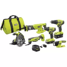 Kit Herramientas Eléctricas Ryobi 18v Inalámbricas