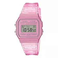 Relógio Casio Vintage Rosa Feminino F-91ws-4df-sc