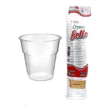 Copo P/ Drink Suco 200ml C/200unid Festa Refri E Agua 