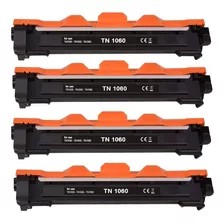 Kit 4 Toner Tn 1060 Hl1202 Hl-1210w Hl-1210 Hl-1212w Hl1212