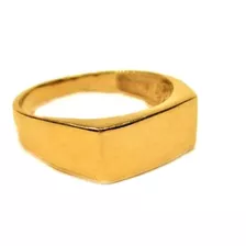 Fino Anillo Caballero Elaborado Con Auténtico Macizo Oro 10k