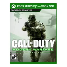 Call Of Duty Modern Warfare Remastered Xbox - Código Digital