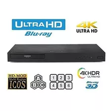 Reproductor Dvd LG 4k Blu Ray Libre Región Pal Ntsc Ultra Hd