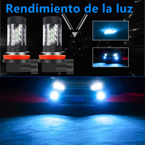 Lmpara Antiniebla Led H8/h11 Para Suzuki Swift 2007-19 Foto 5