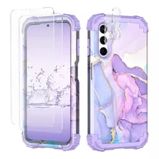 Funda Para Samsung Galaxy A14 5g - Marmol Violeta