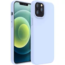 Funda Para iPhone 12 Pro Max - Lila De Silicona