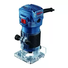 Fresadora Bosch Gkf 550 Professional 33.000 Rpm Color Azul