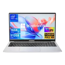 Laptop 15.6'' Intel N95 16gb Ram 512gb Ssd Windows 11 Pro