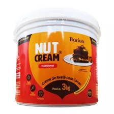 Creme De Avelã Balde 3 Kilos Nut Cream Barion