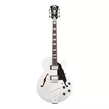 D'angelico Guitars Premier Ss White - Semi-hollow Electric