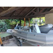 Semirrigido Autonautica Sr535 Pro + Yamaha 70hp 200hs