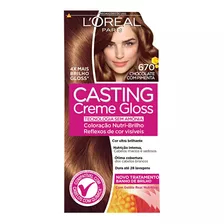  Casting Creme Gloss 670 Chocolate Com Pimenta - Tonalizante