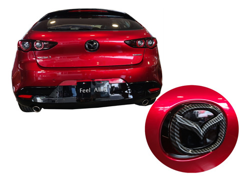 Kit Emblemas Para Mazda 3 2019 2020 2021 2022 2023 2024 Foto 3