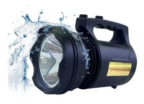 Lanterna Holofote Super Potente Led 30w Td 6000a T6 P/ Pesca